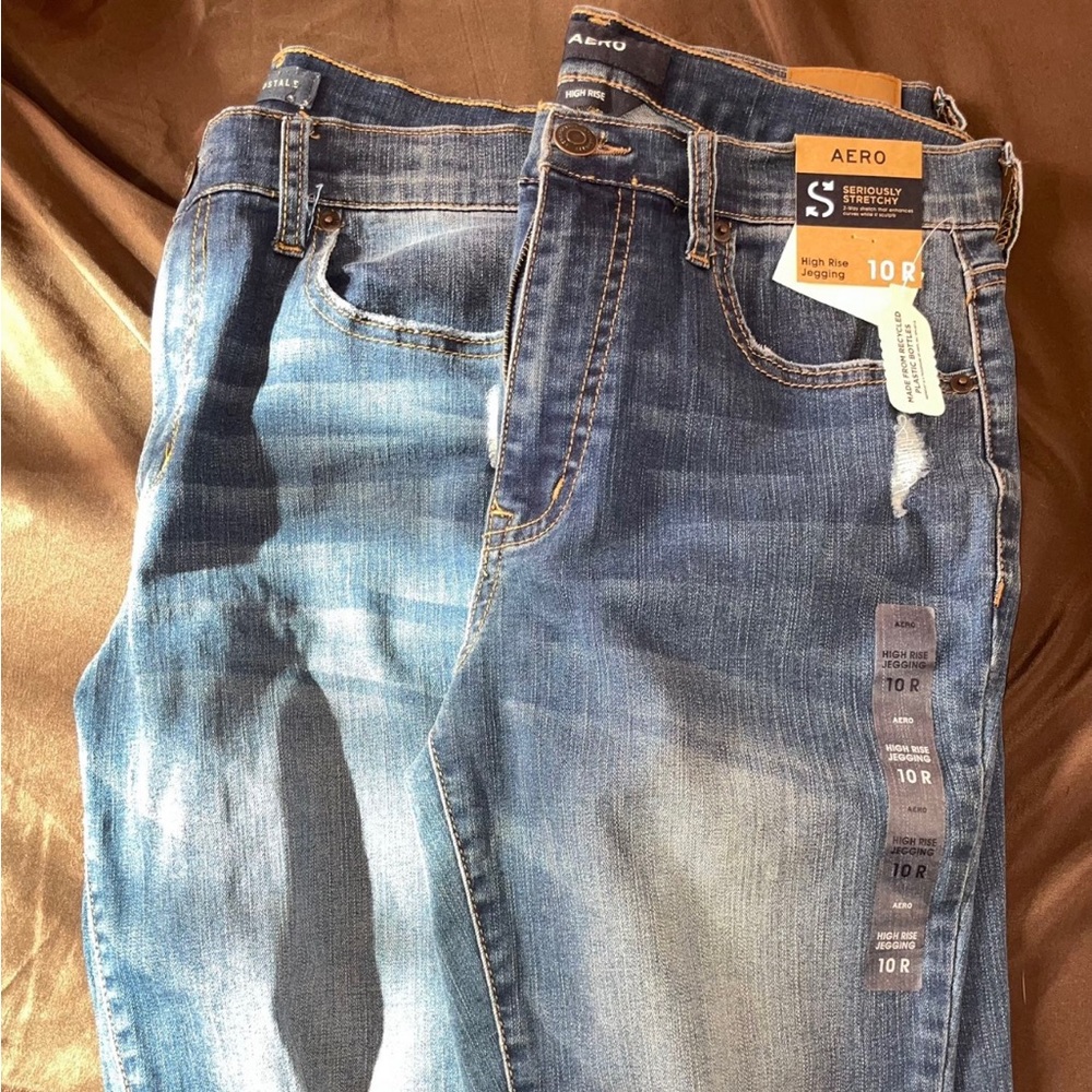 Aeropostale high rise skinny jeans